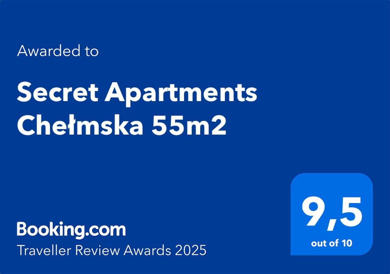 Secret Apartments Chelmska 55M2 바르샤바 외부 사진